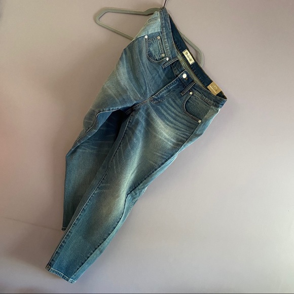 Madewell Cruiser Straight Crop Jeans Pieced Ed. - Picture 6 of 10
